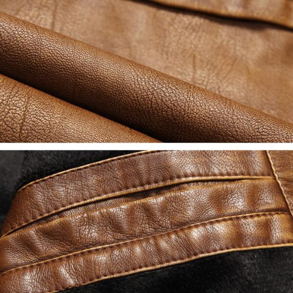 Espnman Leather Chopper Jacket - Image 8