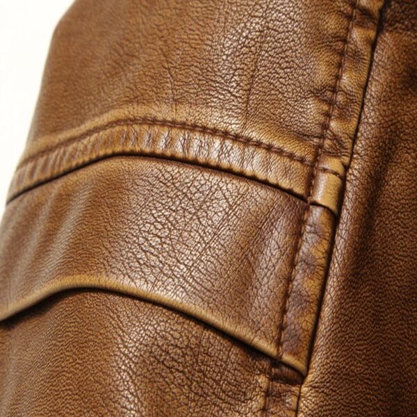 Espnman Leather Chopper Jacket - Image 9