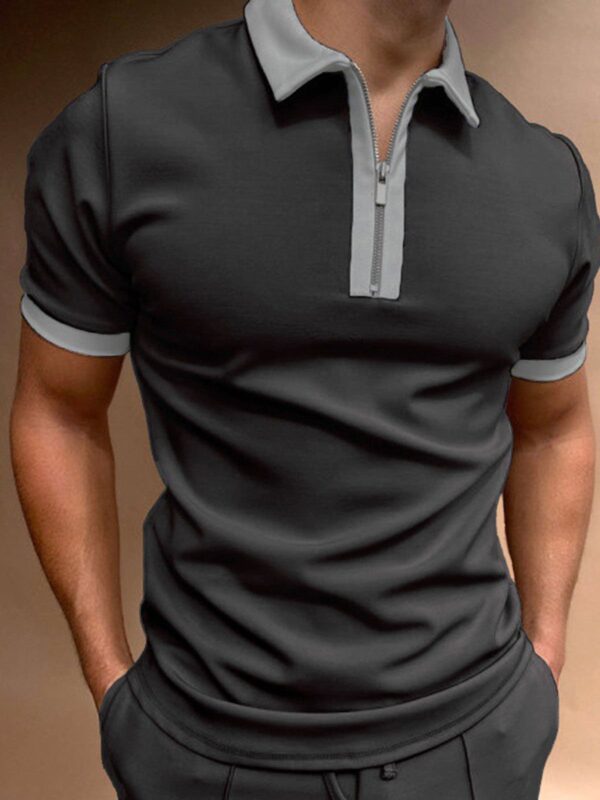 Men's Casual Short Sleeve Polo Shirt