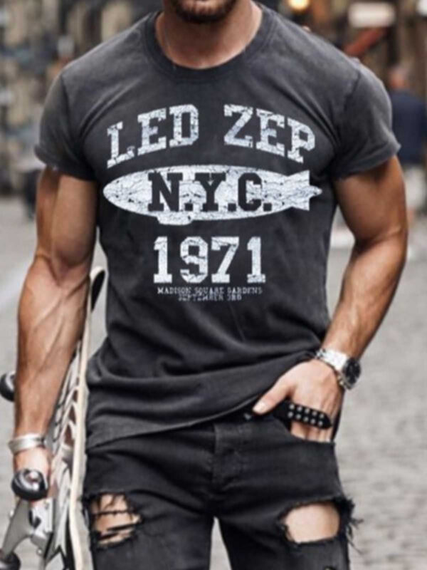 Crew Neck Casual T-Shirts & Tops