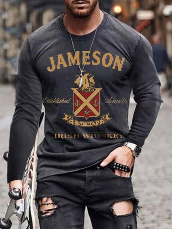 Letter Statement Crew Neck Shirts & Tops