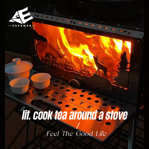 Wood Burning Stove Camping Portable Hot Tent Stove - Image 9