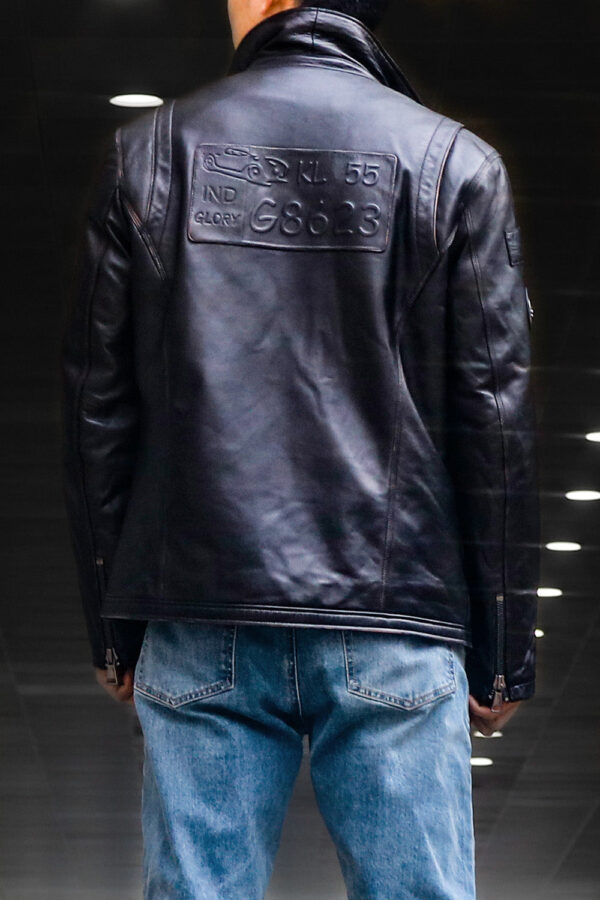 Eagle CM1 Men's Motorcycle Leather Jacket - Image 8