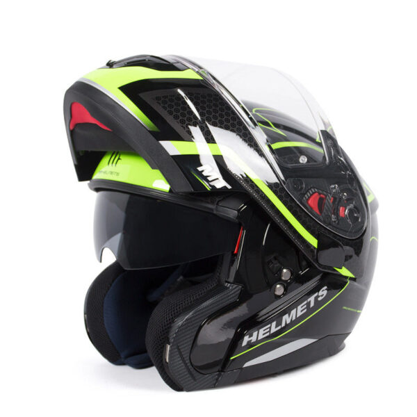 Modular Motorcycle Helmet Double Visor MT Helmet ATOM SV