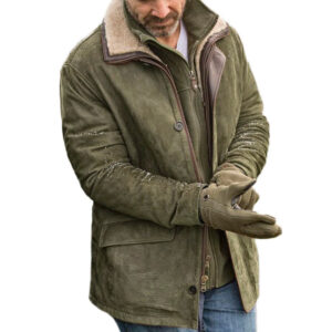 Mens Outdoor Retro Warm Cotton Jacket