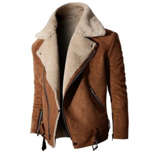 Men's Outdoor Casual Warm Lapel Jacket