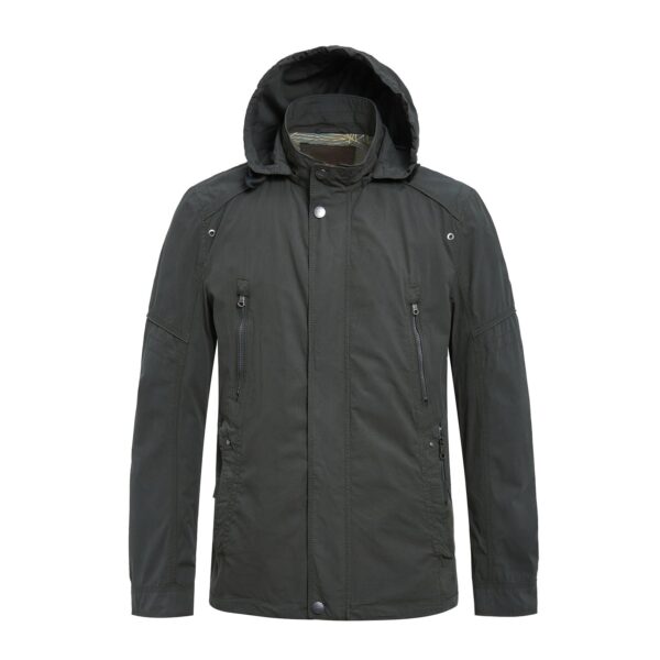 Lightweight Stand Collar Casual Jacket - Image 5
