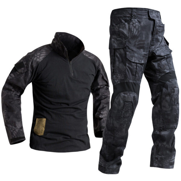 G3 Combat Clothing Suit Men's Tactical Uniform（With Removable Knee Pads） - Image 8