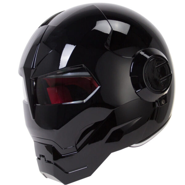 Vintage Full Face Motorcycle Helmet - Image 5