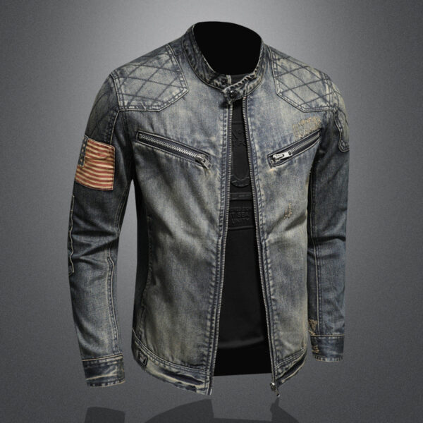 Classic Vintage Denim Jacket - Image 5