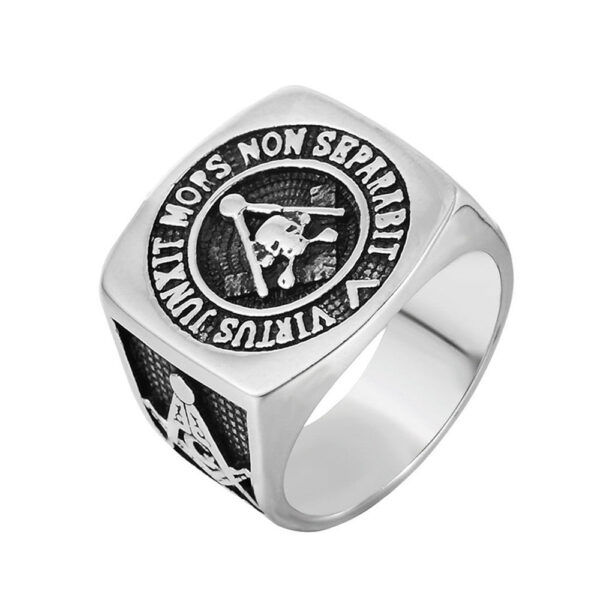 Masonic Skull Ring - Image 6