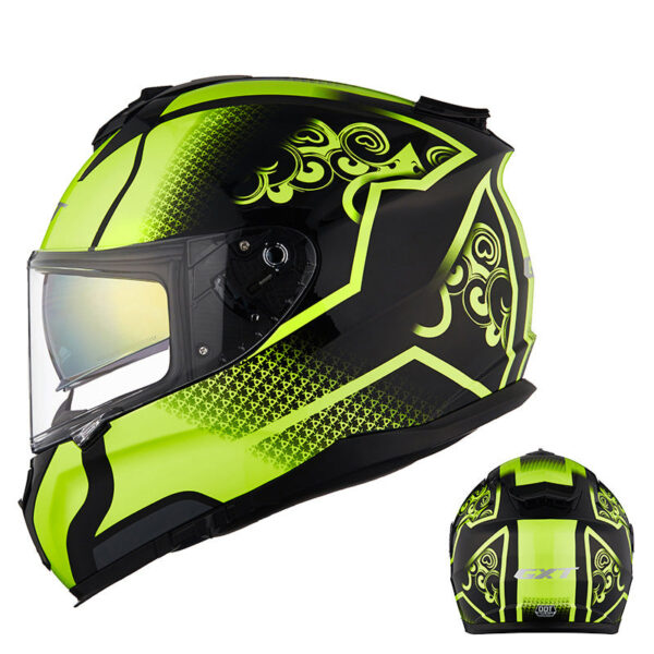 Full Face Racing Helmet Dual Visors Carbon Motorcycle Helmet - Image 5
