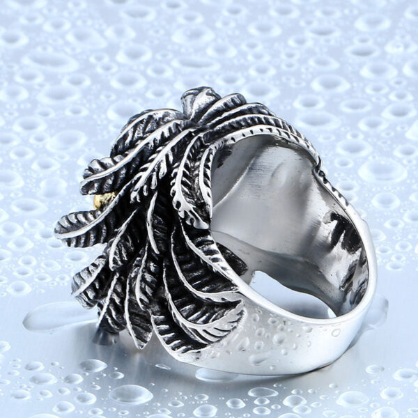 Winged Skull Ring - Image 3