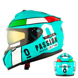 Full Face Racing Helmet Dual Visors Carbon Motorcycle Helmet
