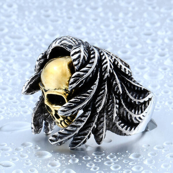Winged Skull Ring - Image 2
