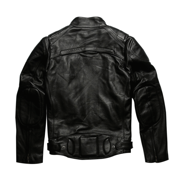 Espnman Genuine Leather Motorcycle Jacket - Image 4