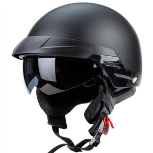 Vintage Harley Half Face Helmet DOT