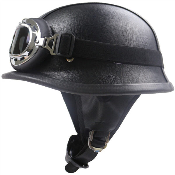 Half Face German Beanie Helmet - Image 3