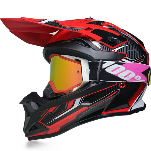Throttle 166 Motocross Helmet with Goggles - Image 2