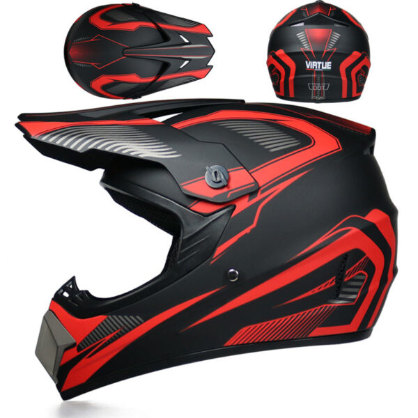 All-weather Off-Road Motorcycle Helmet Virtue Dirt Bike Racing Helmet - Image 4