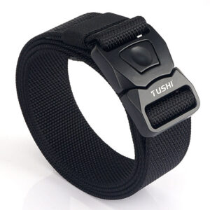 Men's Outdoor Tactical Quick Buckle Belt CS Field Training Nylon Outer Belt