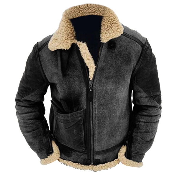 Men's Winter Warm Pocket Fleece Jacket - Image 8