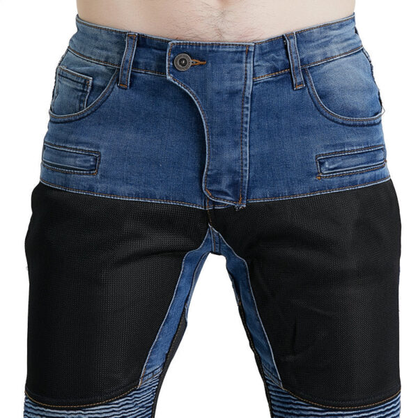 PK719 Summer Motorcycle Jeans With Protection Gear - Image 4