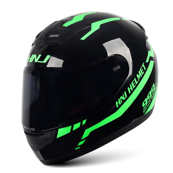 Full Face Motorcycle Helmet with Cool Horns - Image 4