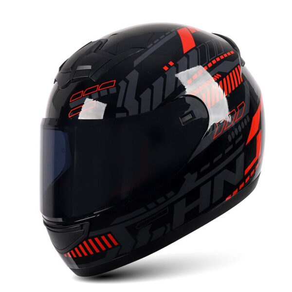 Full Face Motorcycle Helmet with Cool Horns - Image 6