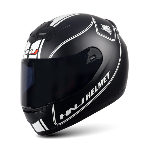 Full Face Motorcycle Helmet with Cool Horns - Image 8