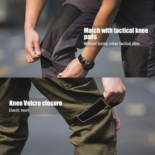 Men's Urban Cargo Pants Waterproof Ripstop Tactical Pants - Image 6