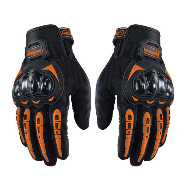 Motocross Gloves with Protective Gear Racing Gloves