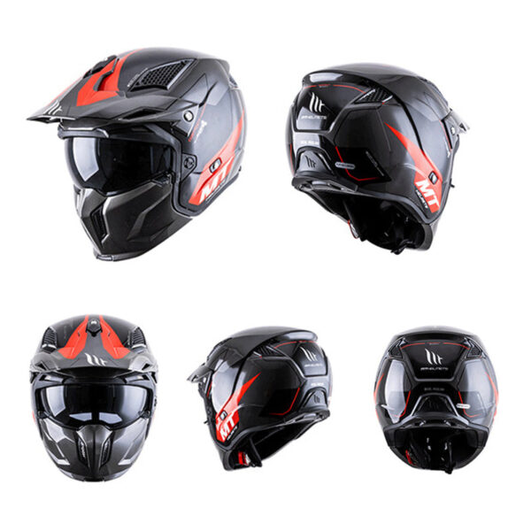 MT Helmet Streetfighter SV Off-Road Full Face Helmet - Image 6