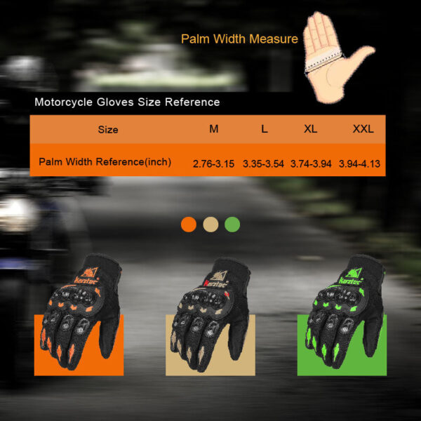 Karztec Racing Motorcycle Gloves - Image 6