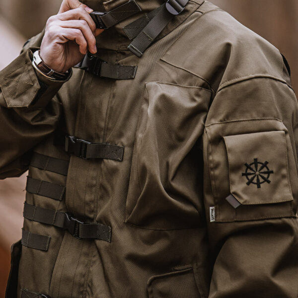 American Tactical Vintage Multi-pocket Camping Jacket - Image 2