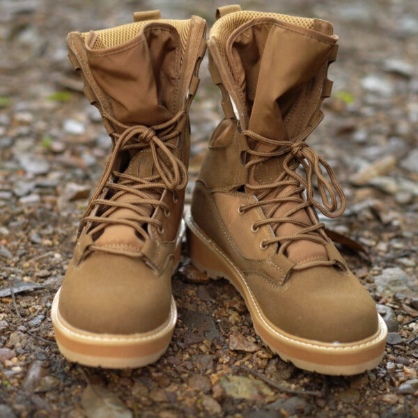 Men's Tiger Strike Leather Combat Boots - Image 9