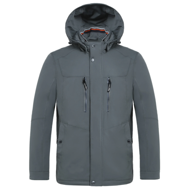 Multi-pockets Thickened Insulated Jacket - Image 5