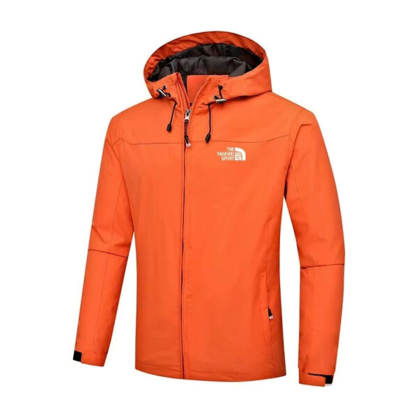 Men's Lightweight Waterproof Rain Jacket - Image 7