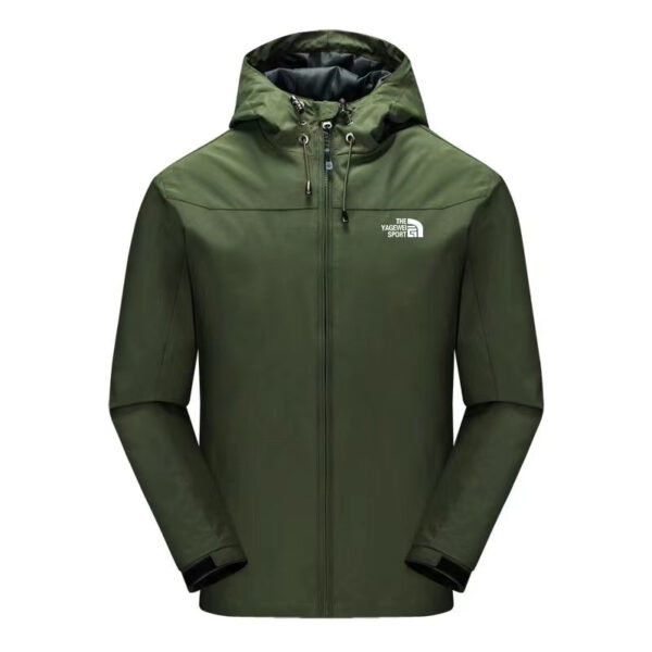 Men's Lightweight Waterproof Rain Jacket - Image 6