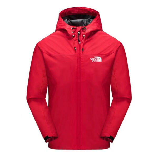 Men's Lightweight Waterproof Rain Jacket - Image 4