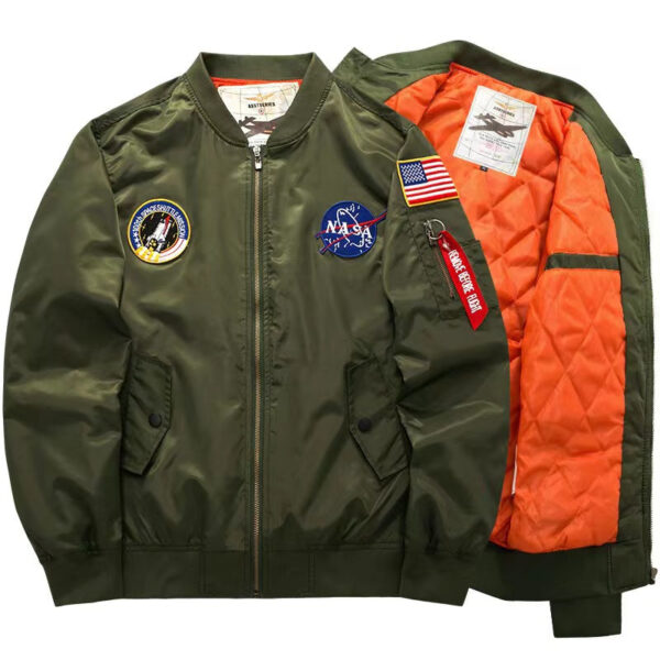 Men's Cotton Jacket Cargo Work Casual Jacket Outwear Coat - Image 9