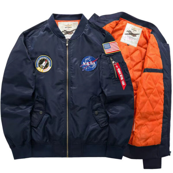 Men's Cotton Jacket Cargo Work Casual Jacket Outwear Coat - Image 7