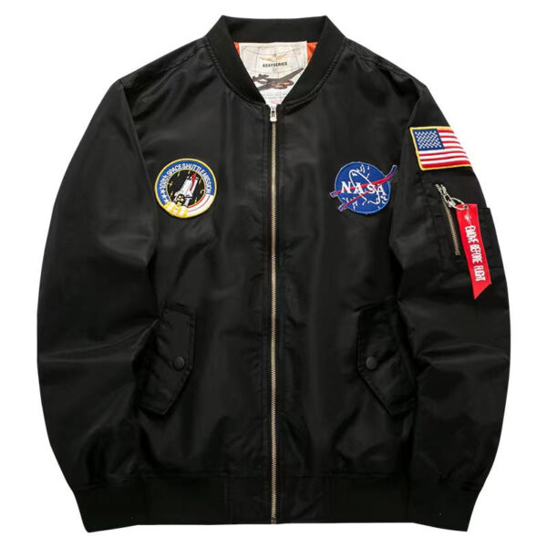 Men's Cotton Jacket Cargo Work Casual Jacket Outwear Coat - Image 4