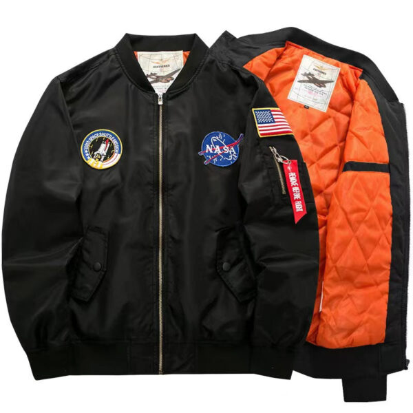 Men's Cotton Jacket Cargo Work Casual Jacket Outwear Coat - Image 5