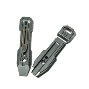EDC Titanium Alloy Outdoor Portable Multifunctional Crowbar