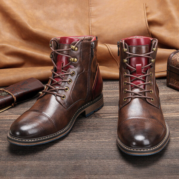 Urban Vintage Motorcycle Boots