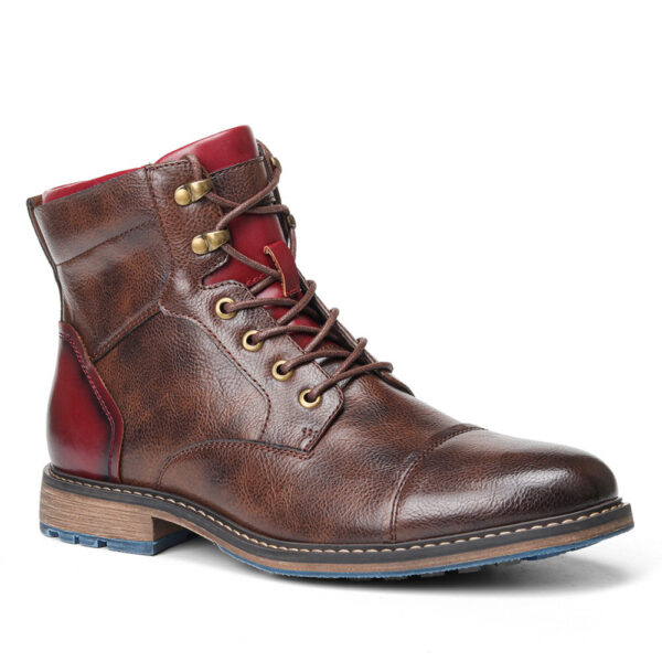 Urban Vintage Motorcycle Boots - Image 3