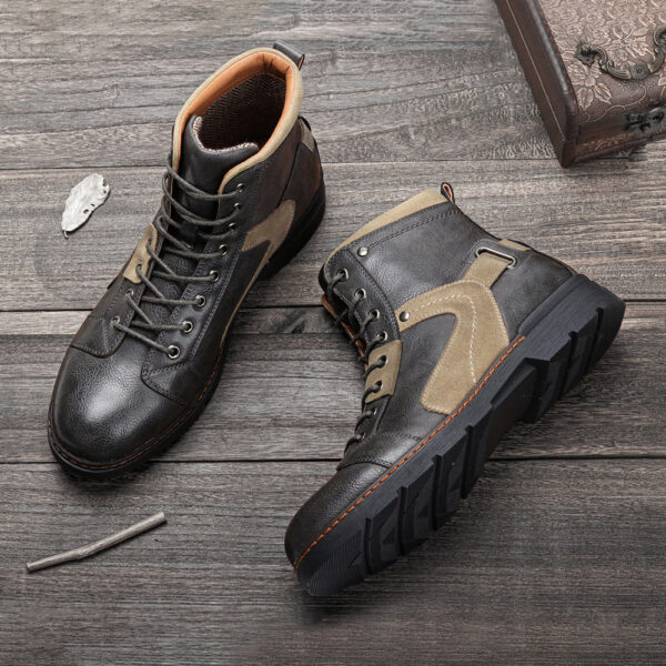 Motorcycle Urban Men's Martin Boots - Image 4