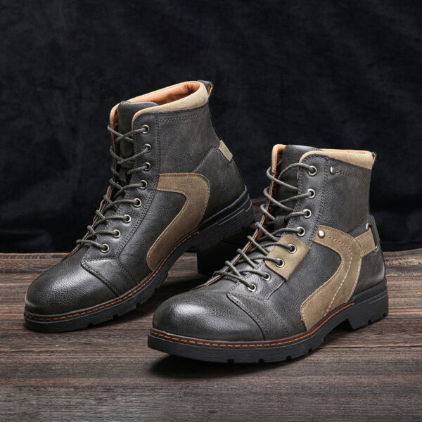 Motorcycle Urban Men's Martin Boots - Image 3