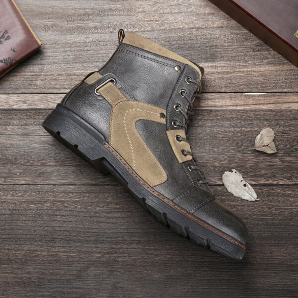Motorcycle Urban Men's Martin Boots - Image 5